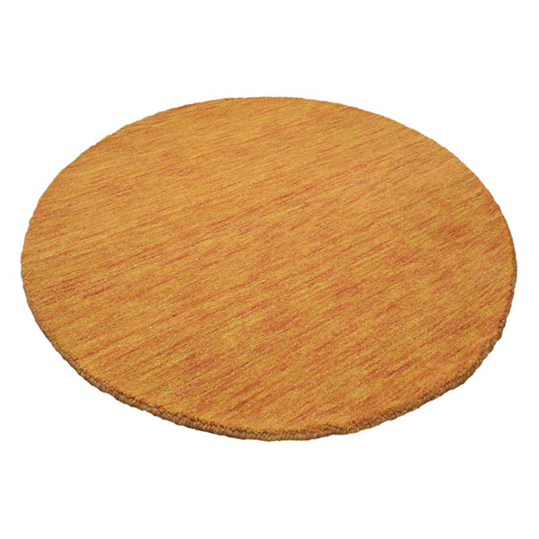 Foundry Select Breagh Hand Knotted Loom Wool Orange Rug Wayfair